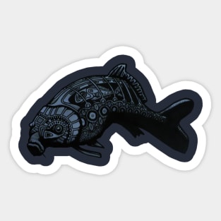 Abstract Carp Sticker